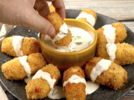 Croquete de Pupunha