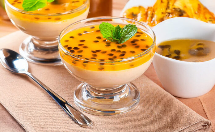 mousse de maracujá