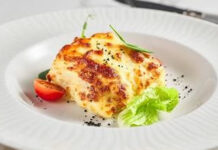 Couve-flor gratinada com Creme de Leite e Leite Integral Xandô Couve-flor gratinada