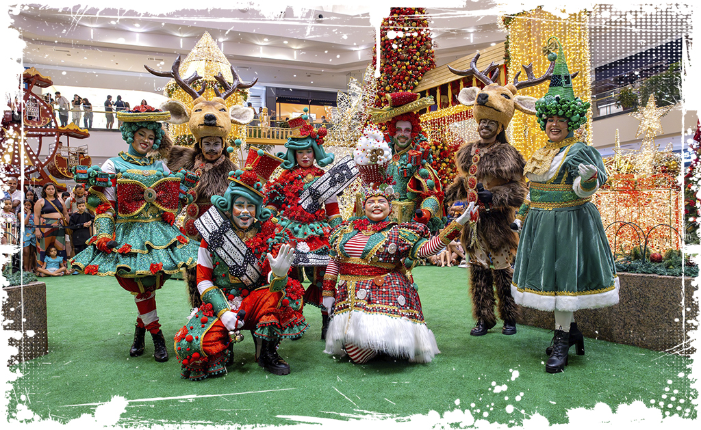 Papai Noel desembarca