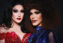 Comédia Drag apresenta Aimée Lumière e Spadina no Guará Comédia Drag