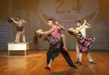 O Abraço da Noite mostra tango inclusivo no escuro no DF O Abraço da Noite