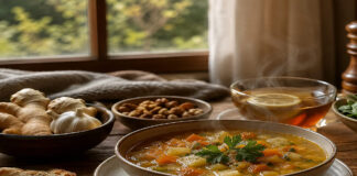 Sopa Cremosa de Frango traz sabor e cremosidade à mesa Sopa Cremosa de Frango